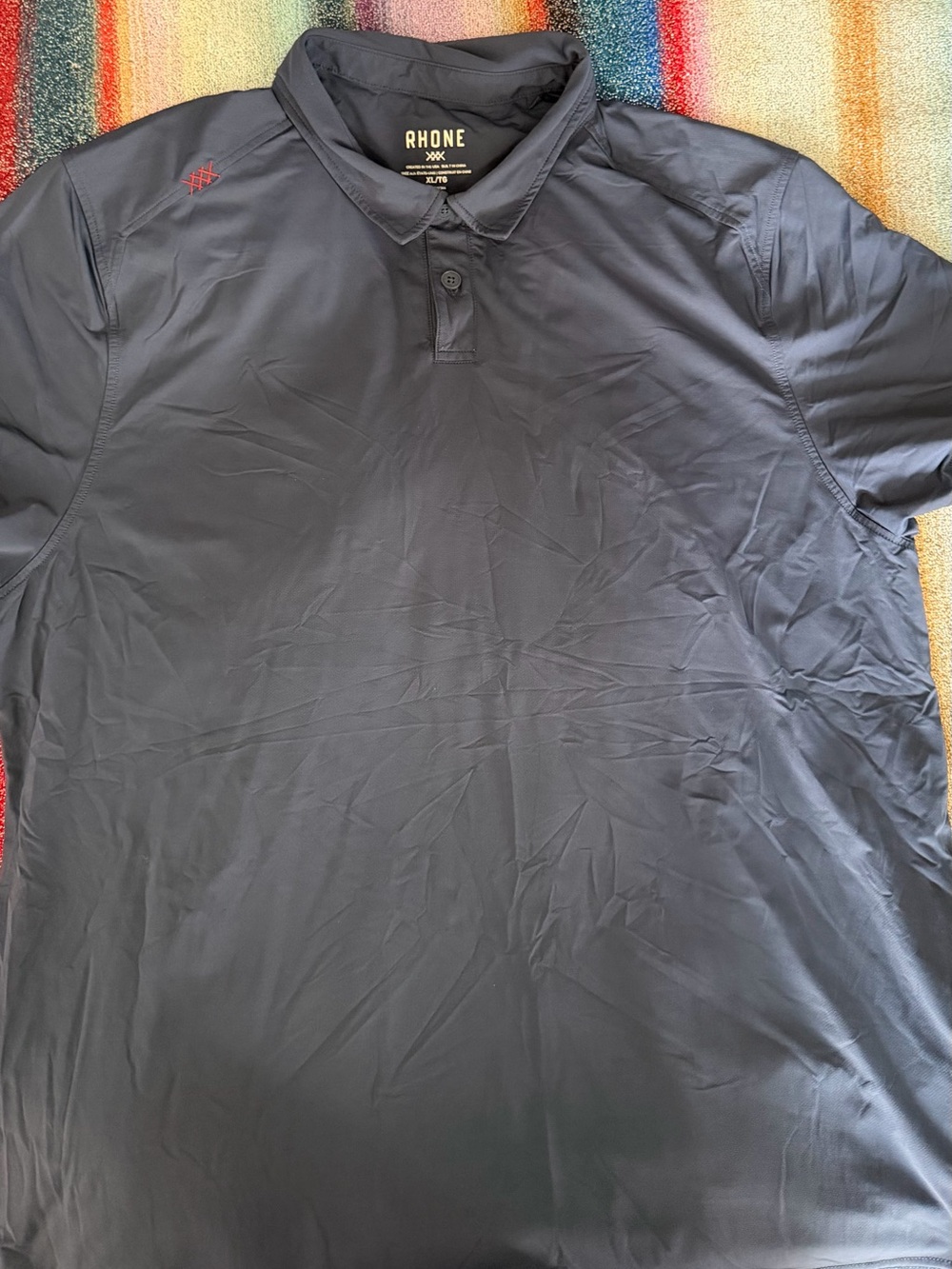 RHONE Navy Performance Polo